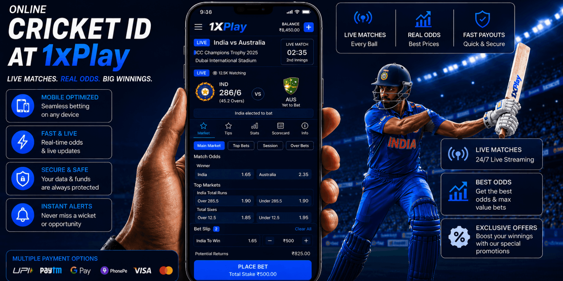 Futuristic Mobile Betting